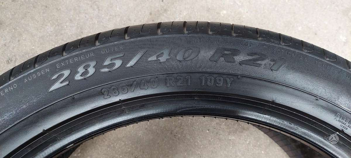 Pirelli, летние 285/40 R21