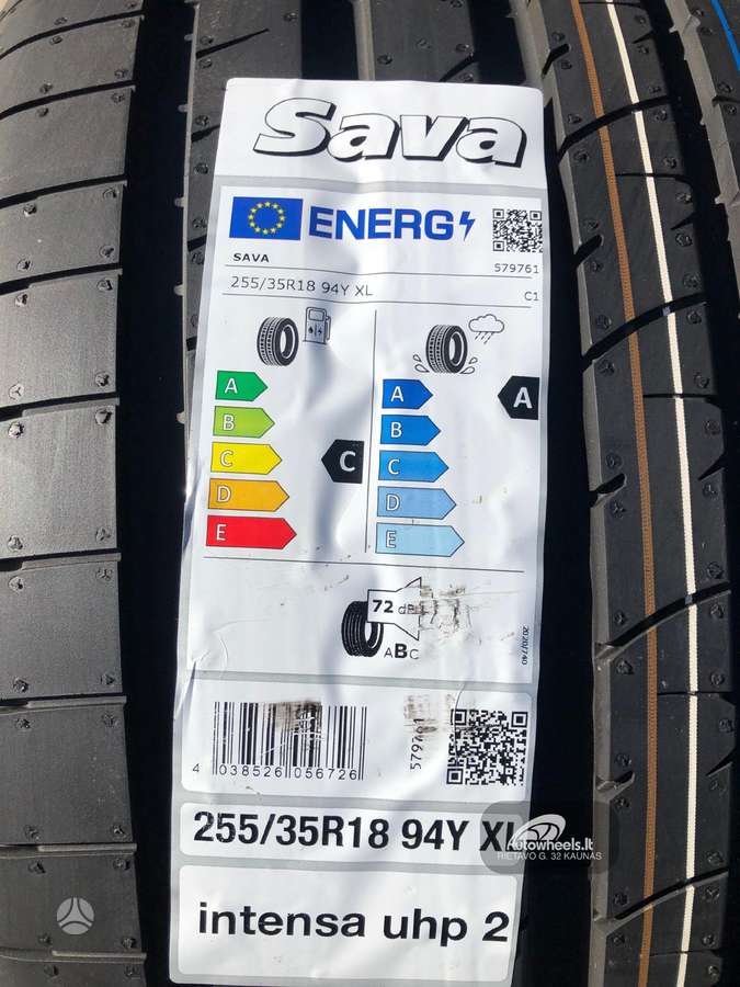 Sava Intensa HP 2, vasarinės 255/35 R18