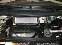 Renault Espace variklio detalės