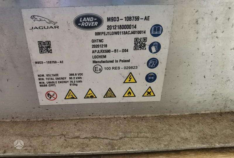 Jaguar I-Pace batteries