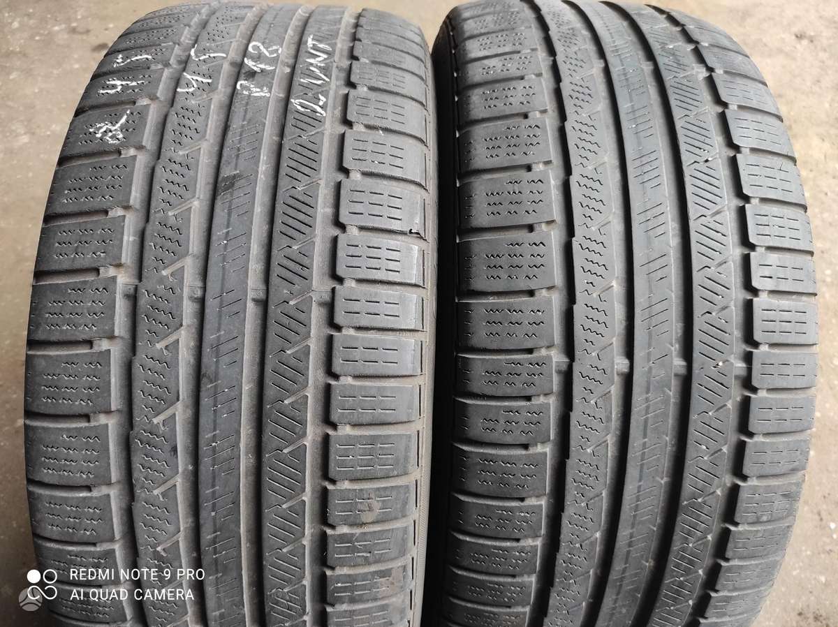 Continental, зимние 245/45 R18
