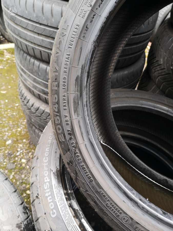Continental, летние 205/45 R17