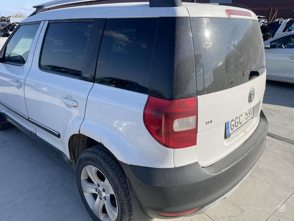Skoda Yeti dalimis