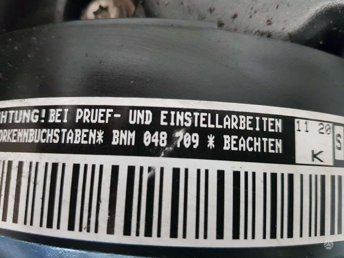 Volkswagen Polo Variklio kodas bnm