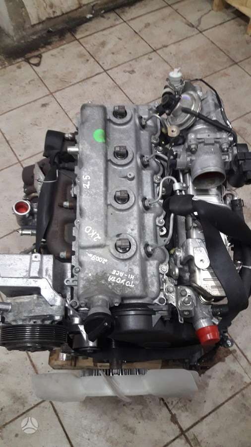 Toyota Hiace, 2KD, Variklis beges 120000km