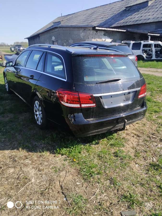Mercedes-Benz E klasė Euro 6
