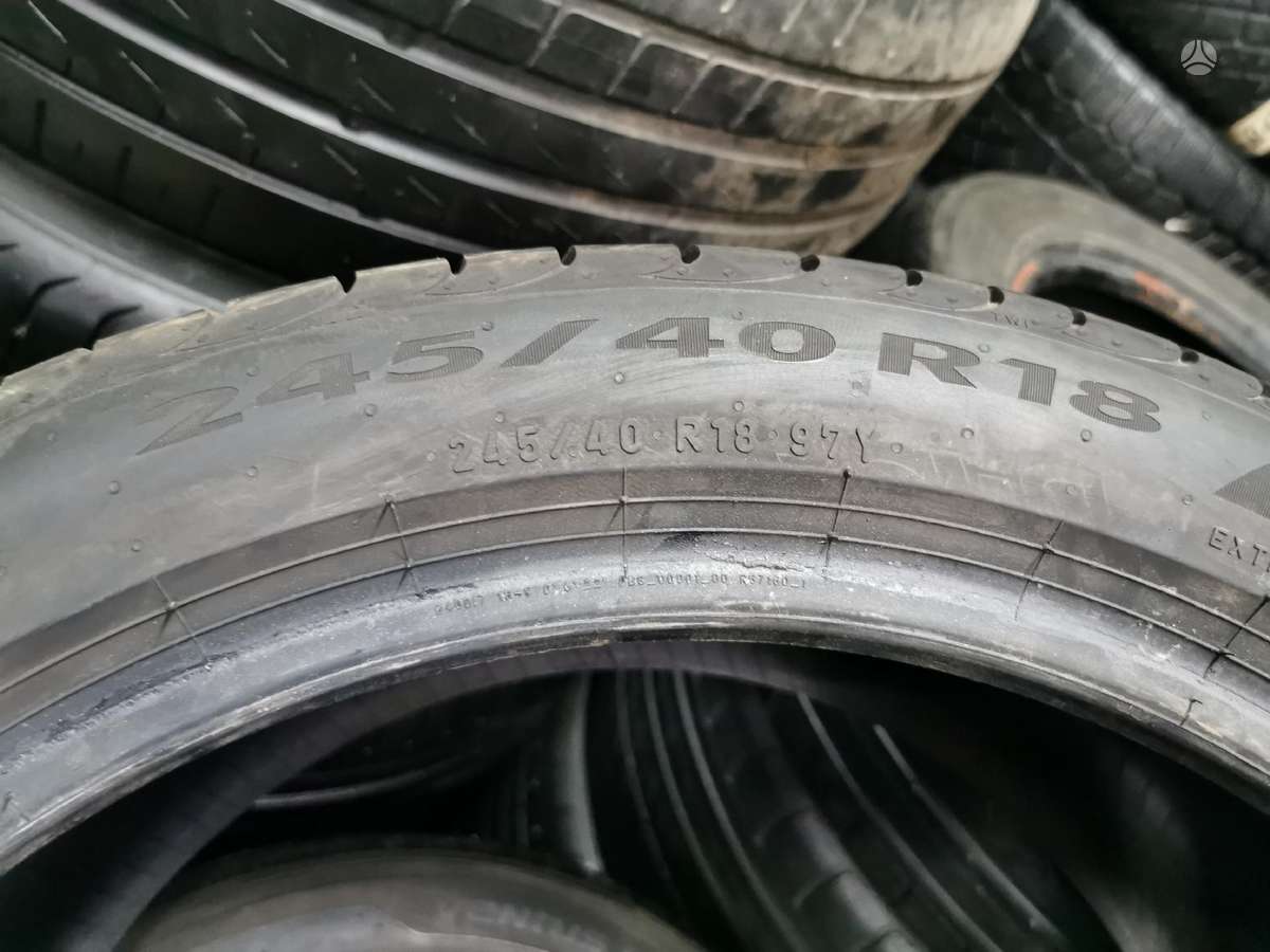 Pirelli POWERGY, летние 245/40 R18