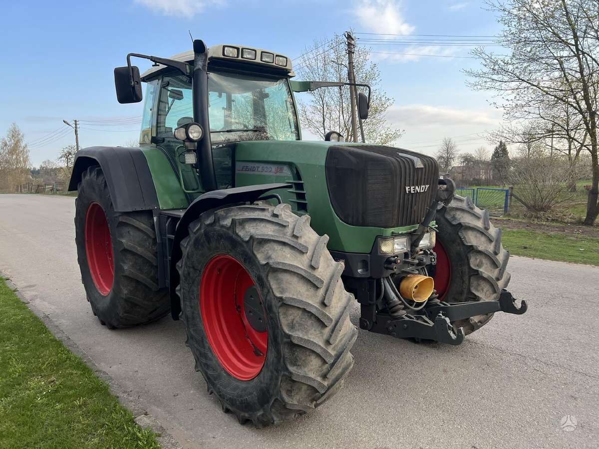 Fendt 930 Vario TMS, tractors