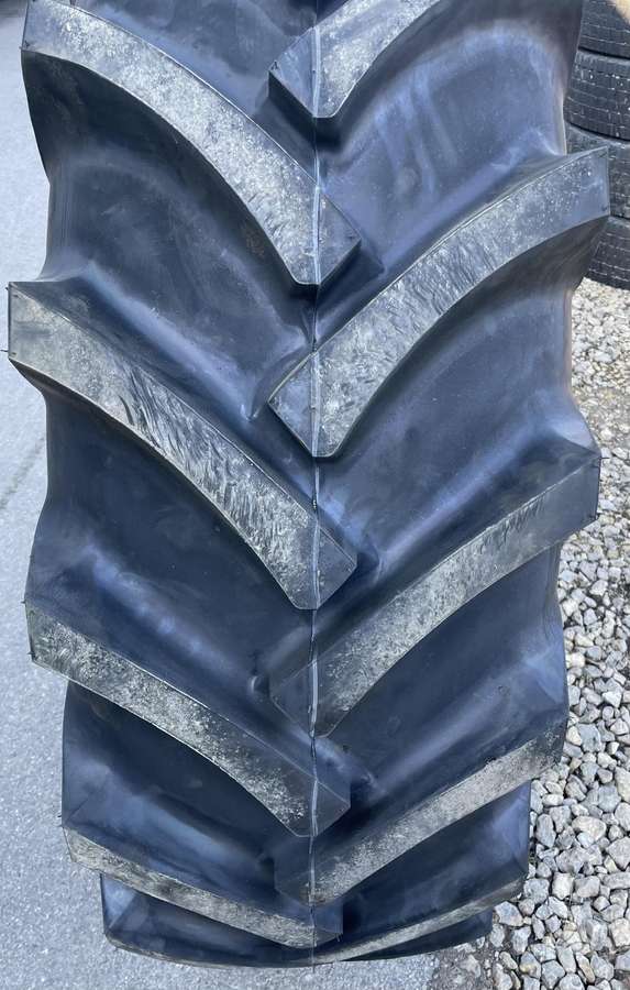7.50-16 Farm Tractor Tire + Tube – 8 Ply OZKA KNK-50 R1 Tread (One Tire Only)