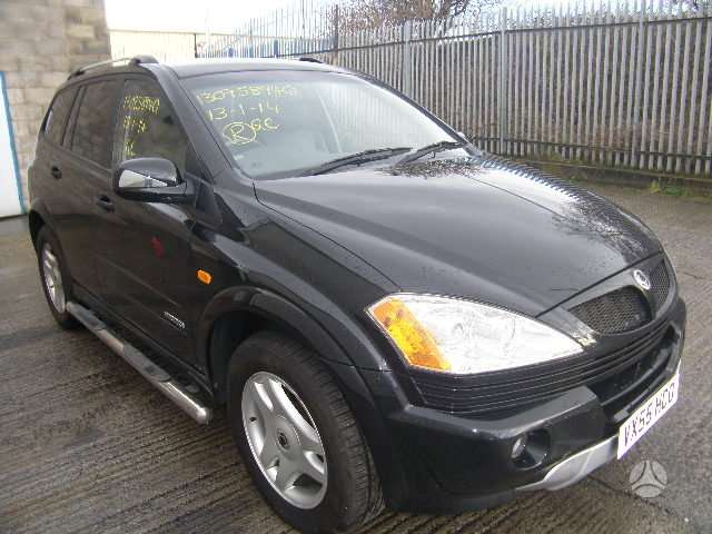 SsangYong Kyron durys, sparnai, stiklai