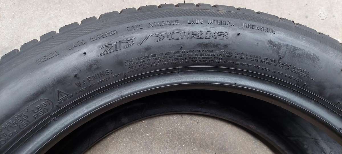 Michelin, summer 215/50 R18