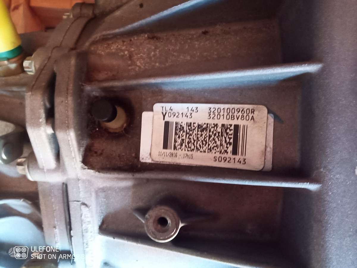 Nissan Qashqai panelė