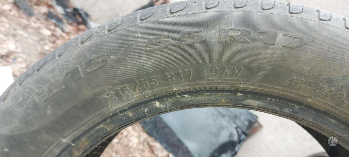 Pirelli, летние 215/55 R17