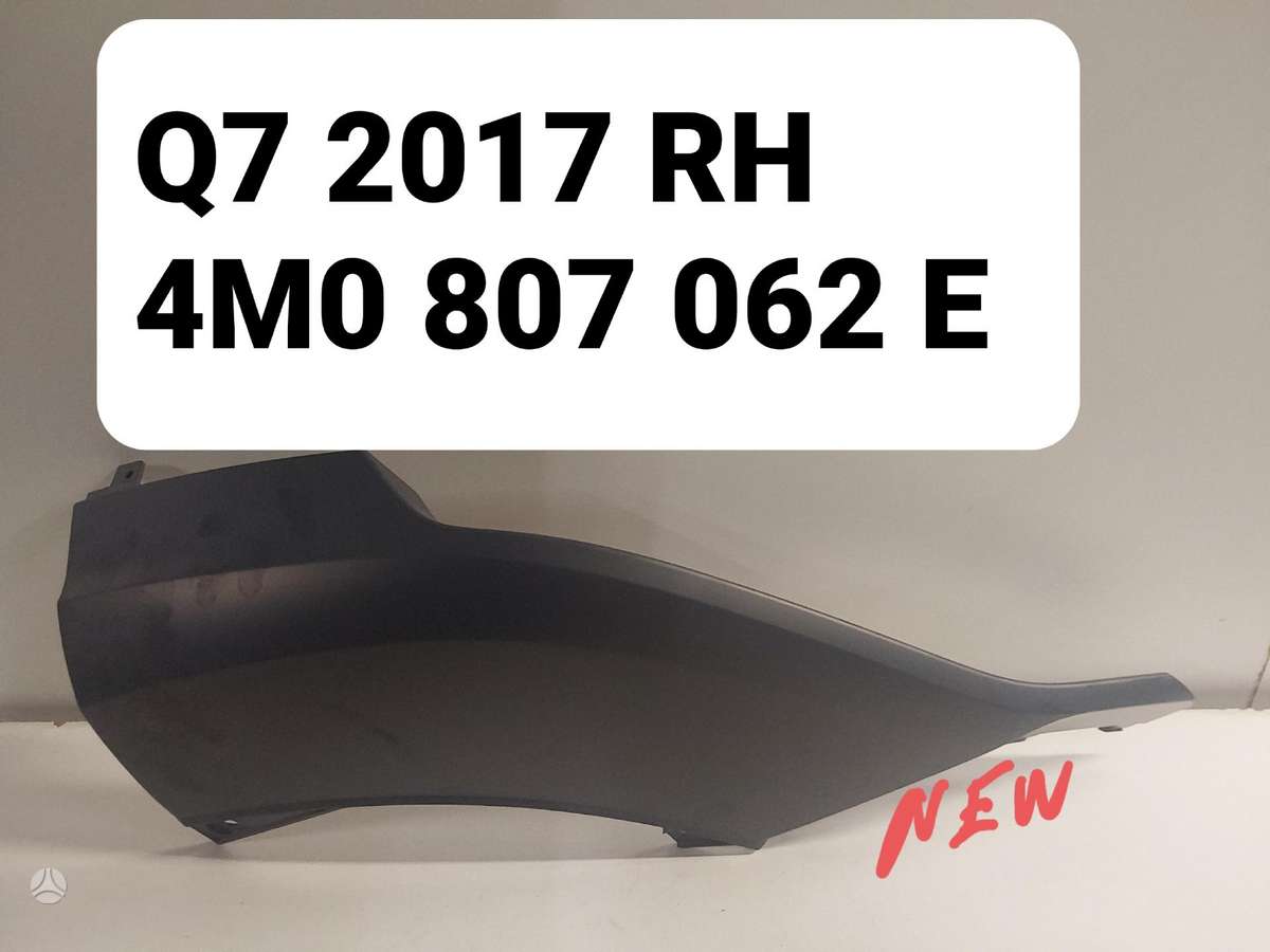 Audi Q7 rezerves daļās