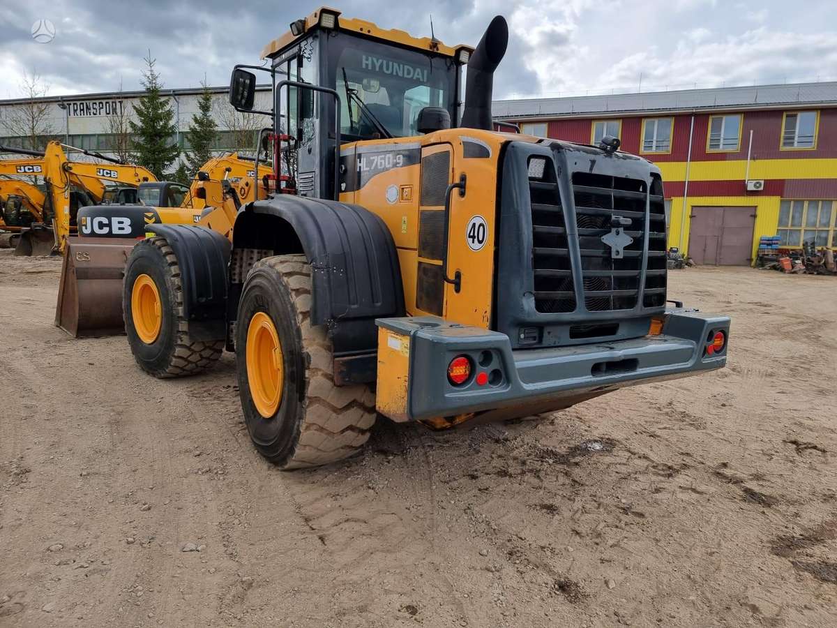 Hyundai HL760-9, frontal loader