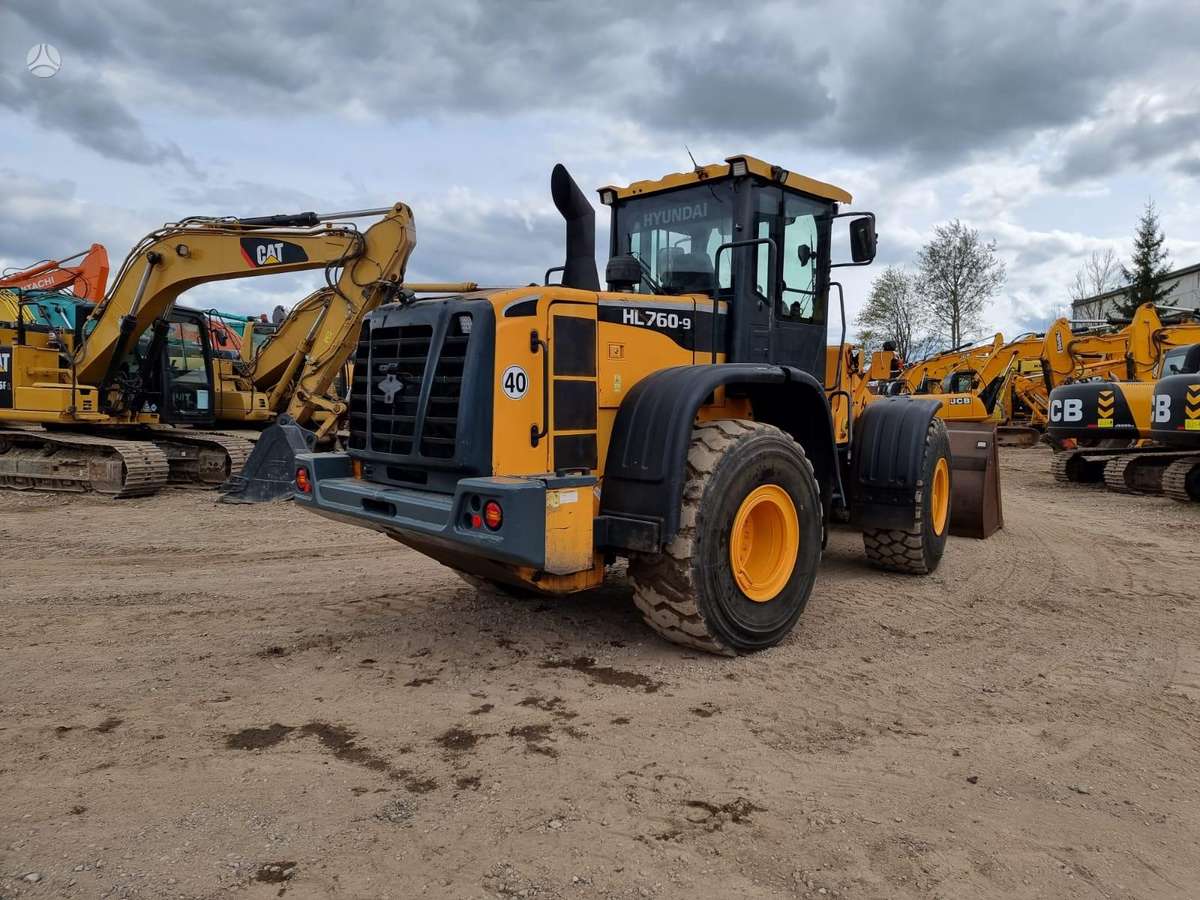Hyundai HL760-9, frontal loader