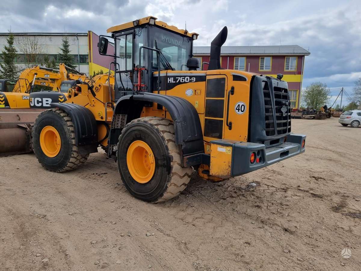 Hyundai HL760-9, frontal loader
