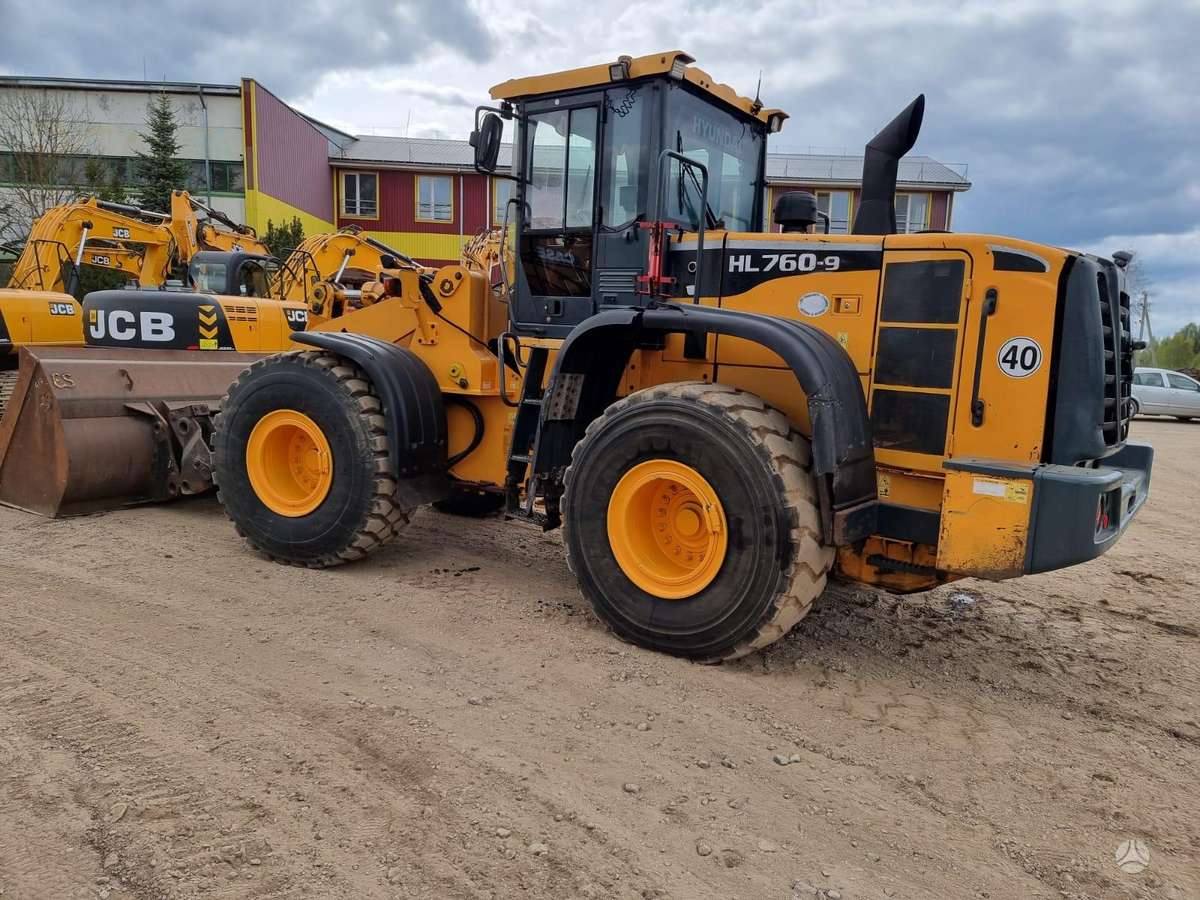 Hyundai HL760-9, frontal loader