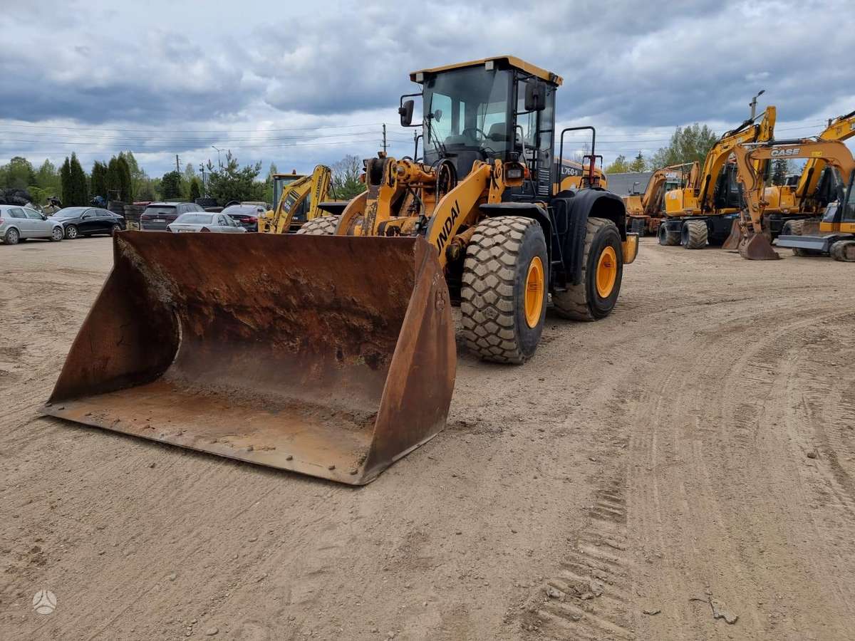 Hyundai HL760-9, frontal loader