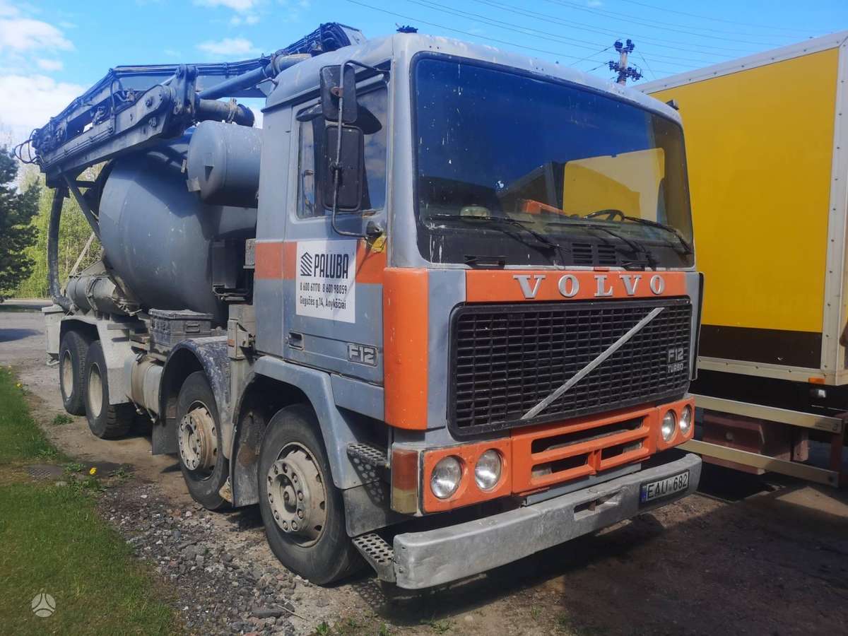 Volvo F12 Only chassis, cab-chassis trucks