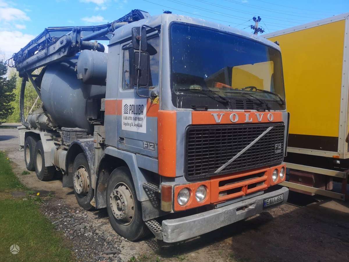Volvo F12 Only chassis, шасси