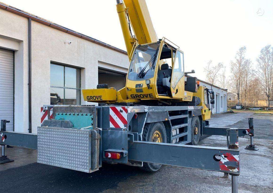Grove GMK 2035, краны