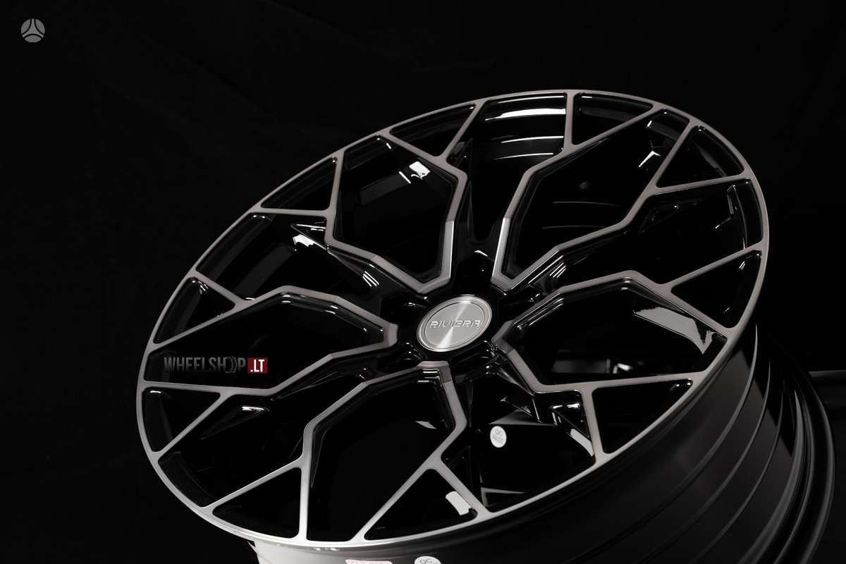 RIVIERA RF5 Black Polished FlowFormed, light alloy, R20