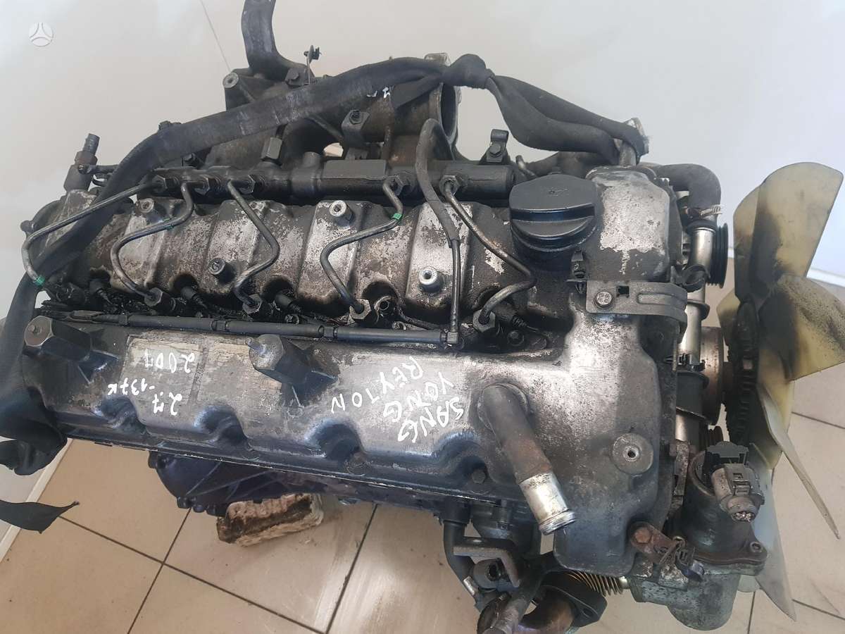 SsangYong Rexton Variklio kodas d27dtp