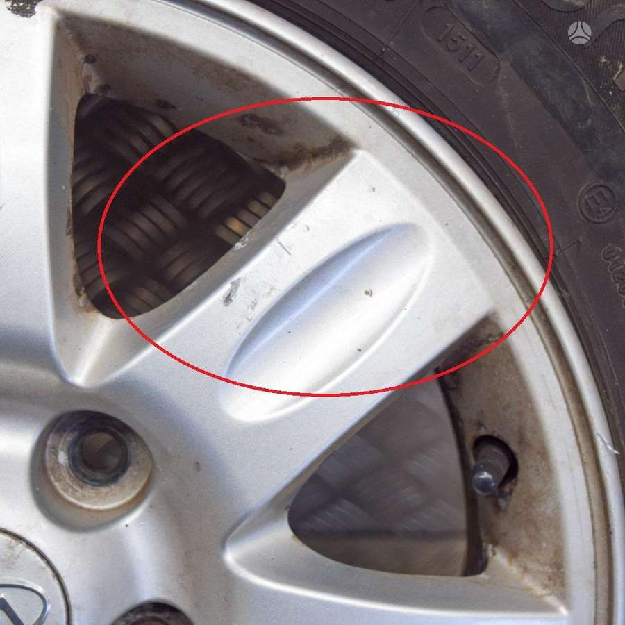 KIA CARENS, light alloy, R15