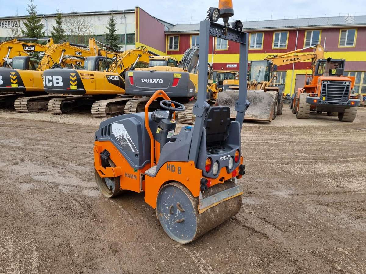 Hamm HD8VV, вибромашины