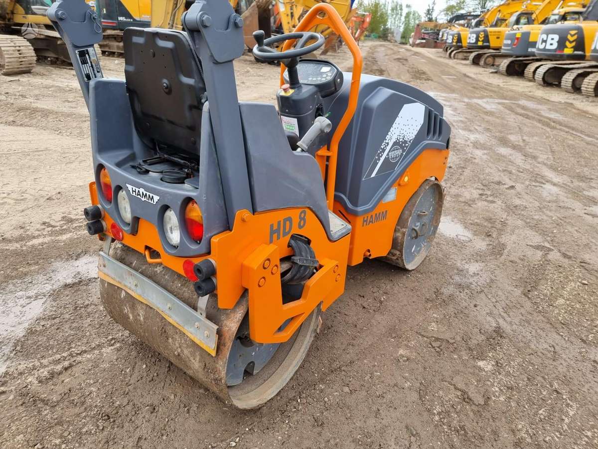 Hamm HD8VV, вибромашины