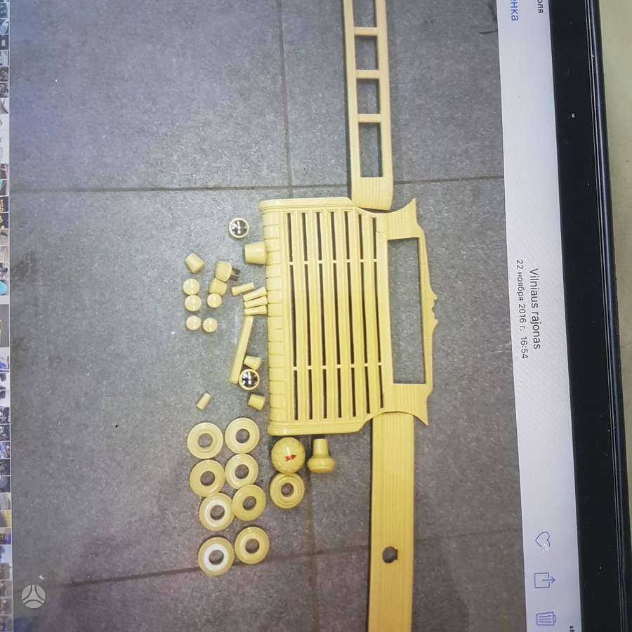GAZ M-20 Pobeda salono detalės