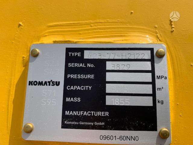 Komatsu WA380-8EO, frontal loader