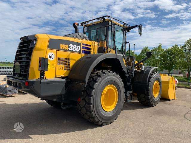 Komatsu WA380-8EO, frontal loader
