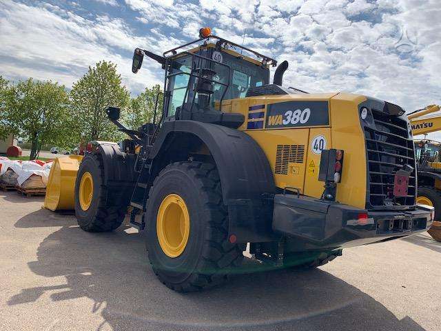 Komatsu WA380-8EO, frontal loader