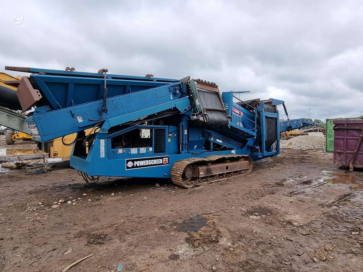 Power screen Warrior 1400, sijotuvai
