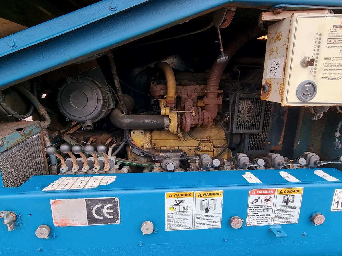 Power screen Warrior 1400, sijotuvai