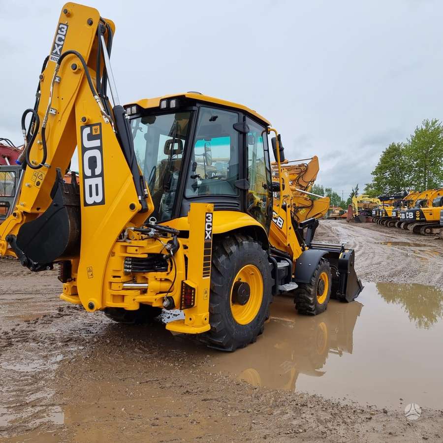 JCB 3CX ECO, ekskavatoriniai krautuvai