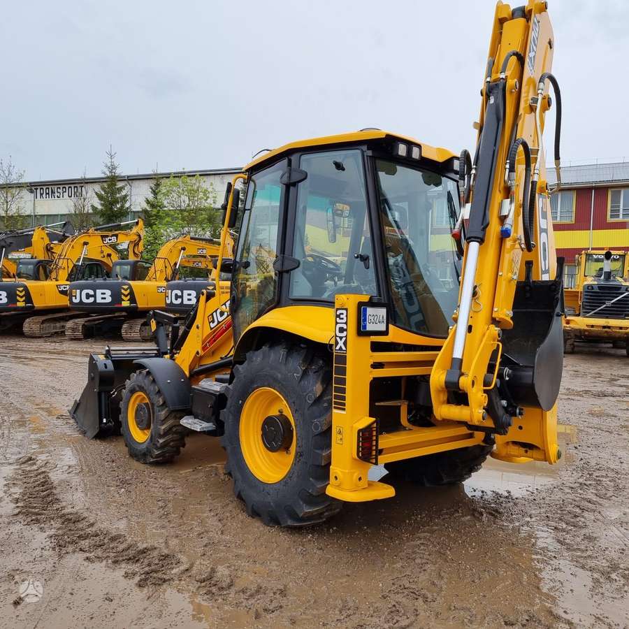 JCB 3CX ECO, ekskavatoriniai krautuvai