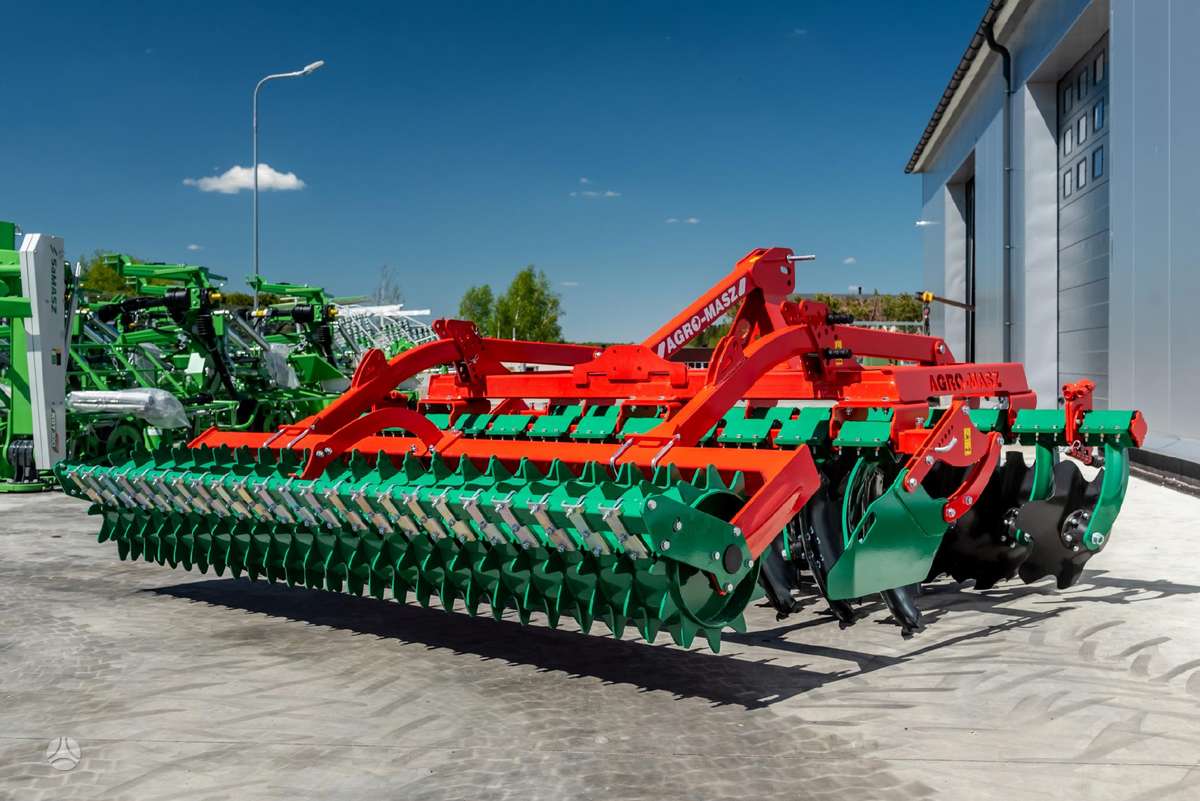 AGRO-MASZ BT30, scrapers, scrubbers