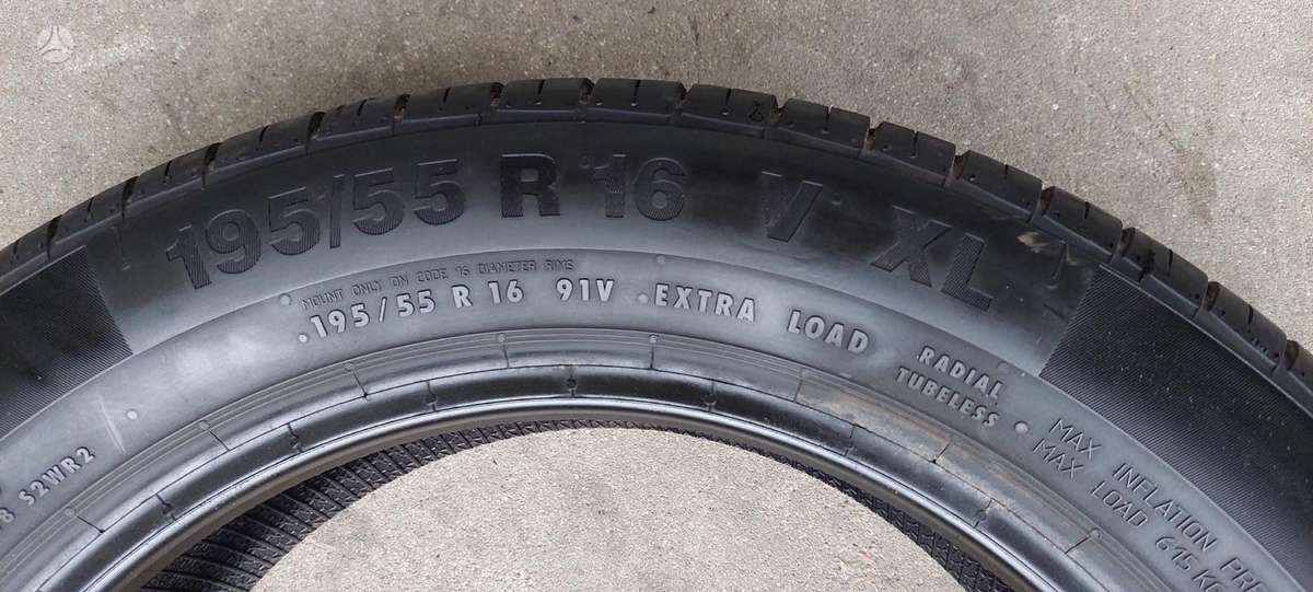 Continental, summer 195/55 R16