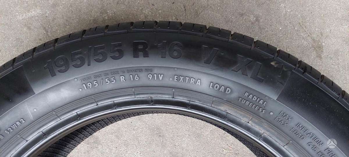 Continental, vasaras 195/55 R16