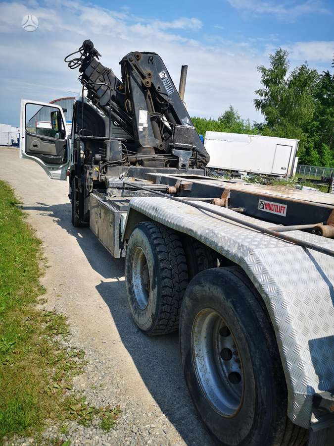 Volvo FM , HIAB XS166 E-5, sunkvežimiai