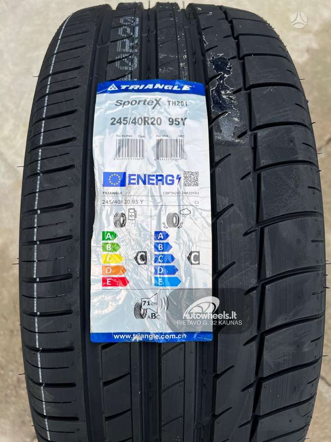 Triangle TH201, летние 245/40 R20
