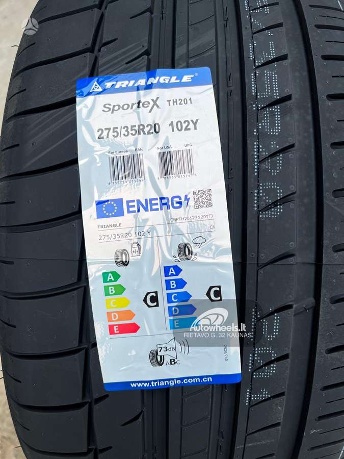 Triangle TH201, vasarinės 275/35 R20