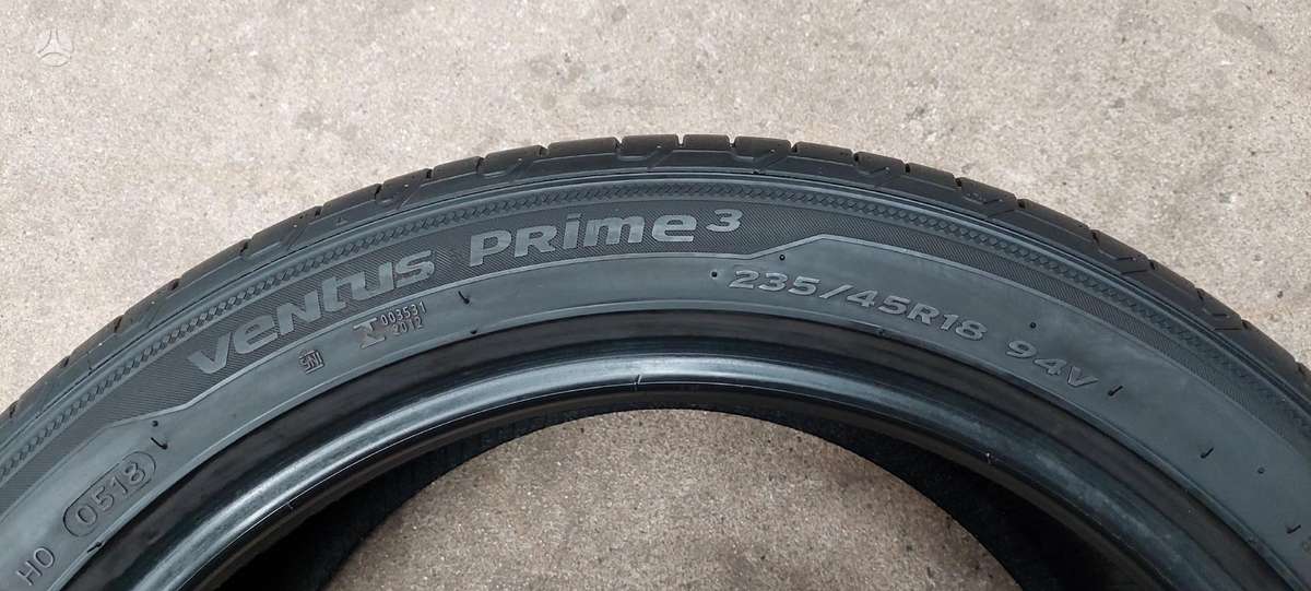 Hankook, летние 235/45 R18
