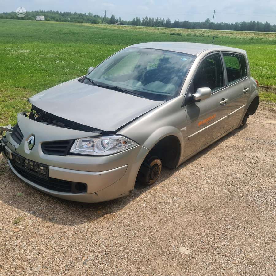 Renault Megane по частям. Europa dalimis