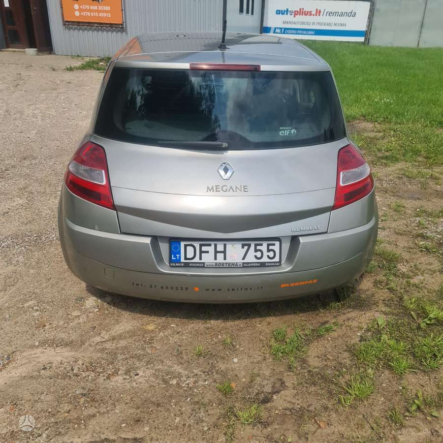 Renault Megane по частям. Europa dalimis