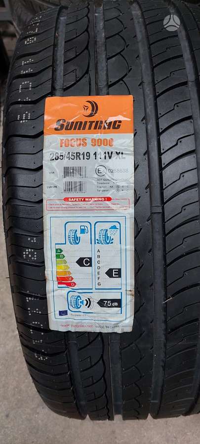 Sunitrac, летние 285/45 R19