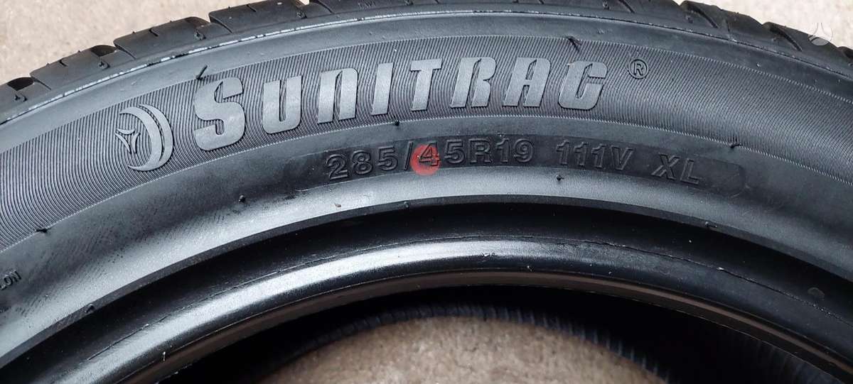 Sunitrac, vasarinės 285/45 R19